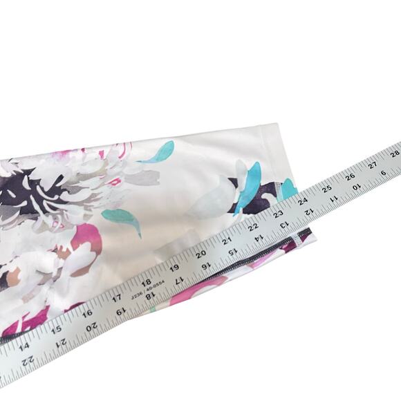 ATHLETA | Elation Blossom Floral Leggings 7/8 Length XL - Picture 9 of 10